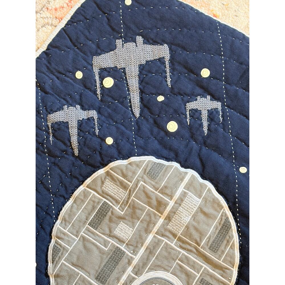 Pottery Barn Kids Star Wars Quilted Pillow Sham 26x26